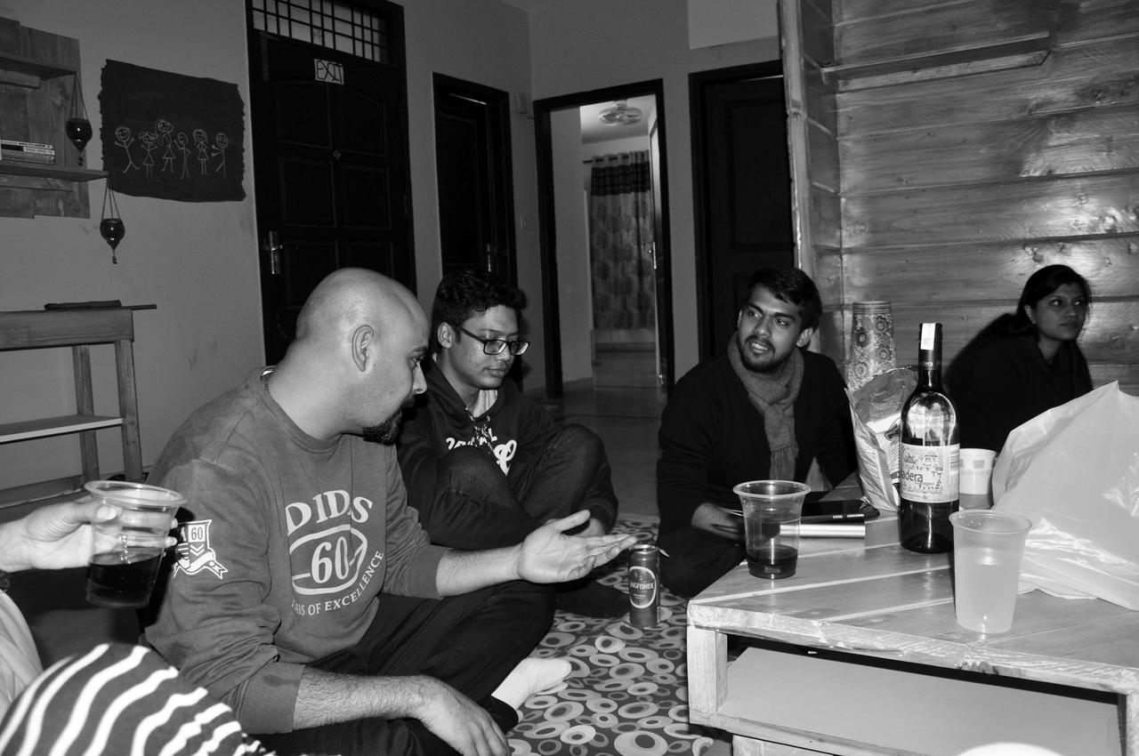 Friends Hostel Új-Delhi Kültér fotó